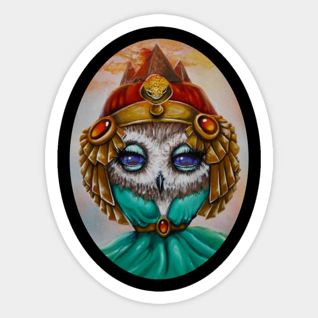 cleopatra Sticker by Artelies202